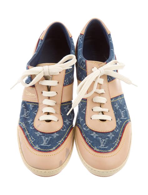 louis vuitton jean sneakers.